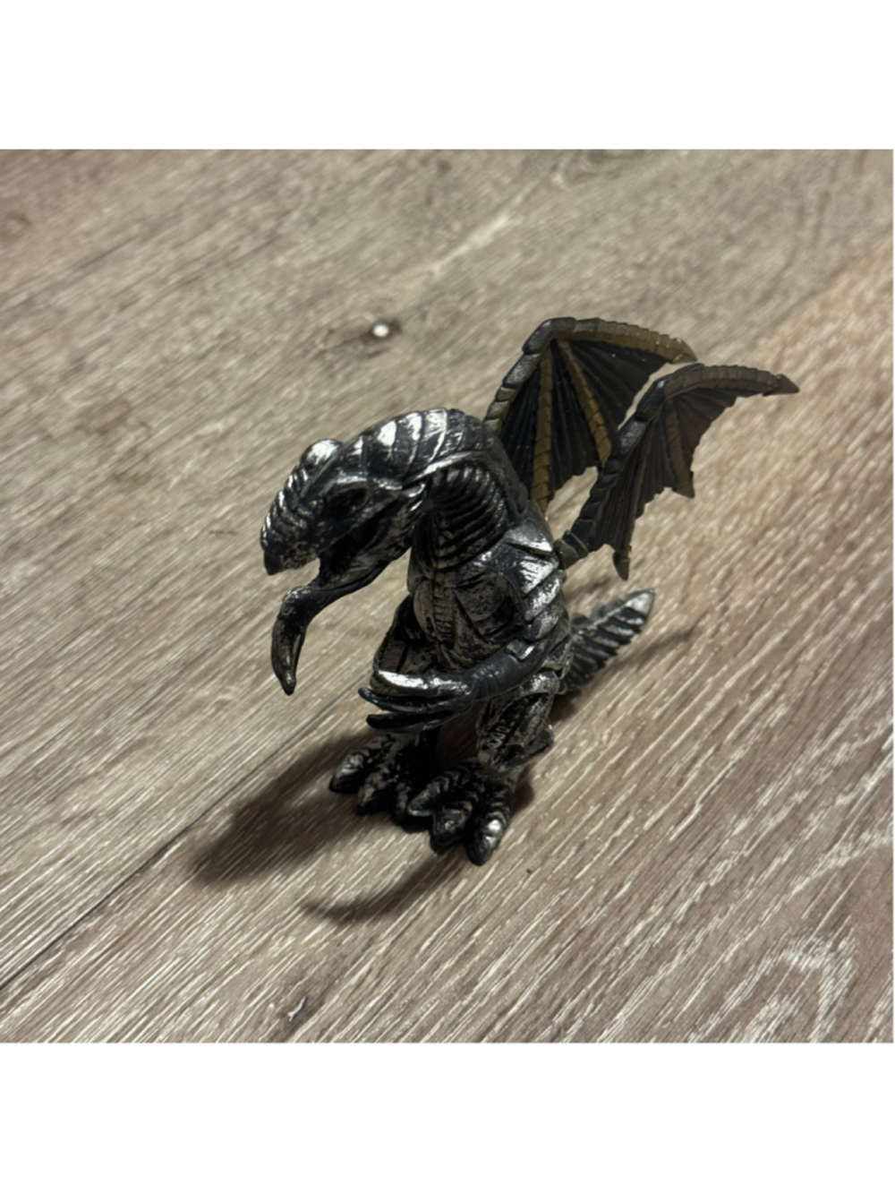 Rawcliffe Pewter Dragon Statue - Picture 5 of 7